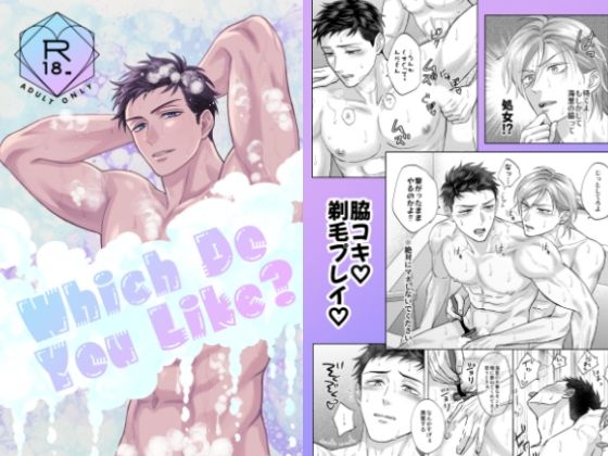 【ガン勃ちBL】【商業番外編】Which Do You Like？｜d_748383
