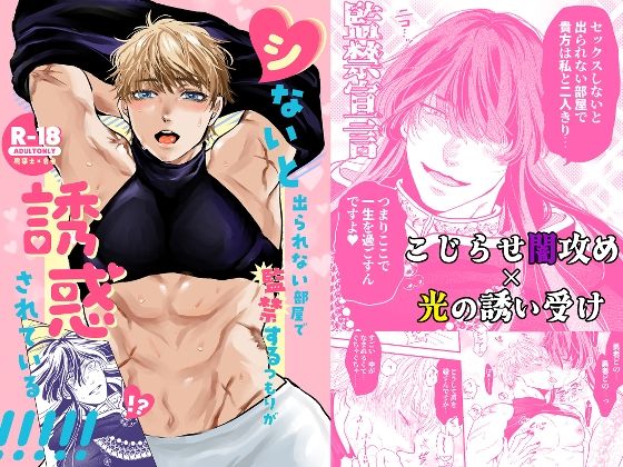 【ガン勃ちBL】シないと出られない部屋で監禁するつもりが誘惑されている！！！｜d_427068