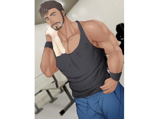 【ガン勃ちBL】ジム終わりのガチムチ親父とシャワールームでSEX｜d_619715