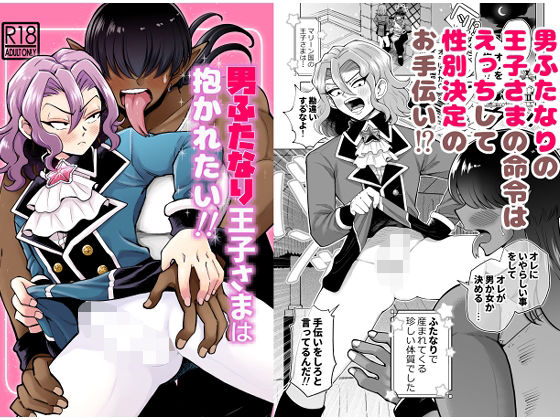 【ガン勃ちBL】男ふたなり王子さまは抱かれたい！！｜d_643642