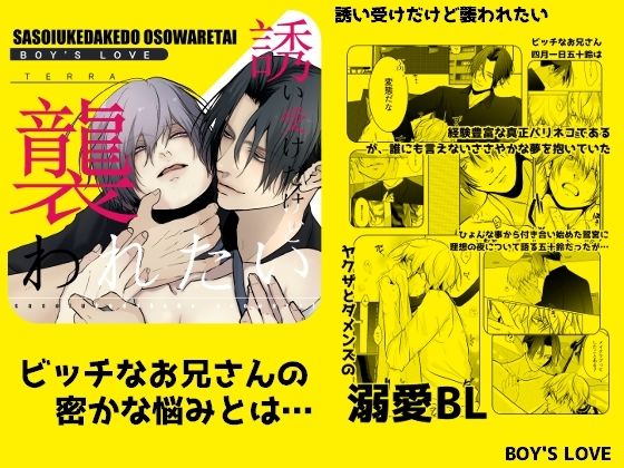 【ガン勃ちBL】誘い受だけど襲われたい｜d_649688