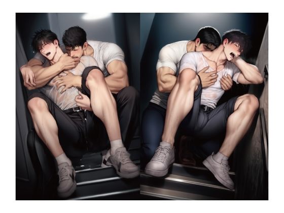 【ガン勃ちBL】【ノンケ強●掘られ堕ち】喉もケツもバキ鳴きすぎて、階段がヌれたね-こっちの世界にようこそ-｜d_704788