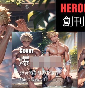 【ガン勃ちBL】仮想グラビア雑誌HxEROBOY1号:B特集｜d_271290