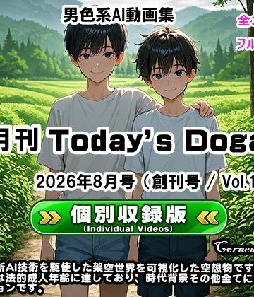 【ガン勃ちBL】月刊 Today’s Doga 2026年8月号（創刊号/Vol.1）【11作品・個別収録版】｜d_809592