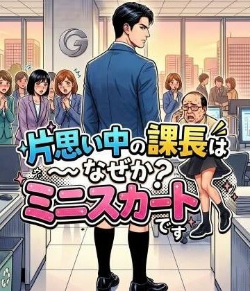 【ガン勃ちBL】片思い中の課長はなぜかミニスカートです｜d_818265